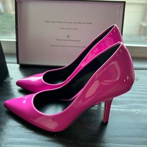 BRAND NEW Marc Fisher LTD Pink Patent Leather Pump - Size 7.5